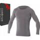 Brubeck LS11600 Koszulka męska z długim rękawem COMFORT WOOL ciemnoszary XL