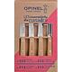 Opinel Opinel Natural 4 essential knives Box Set