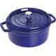 STAUB Garnek STAUB żeliwny okrągły 3.8 ltr niebieski