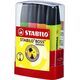 Stabilo ZAKREŚLACZ STABILO BOSS MIX KOLORÓW 4 SZT. + W POJEMNIKU PLASTIKOWYM