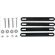 Bicycle Gear Koszyk rowerowy wiklinowy przód 45x30x25cm