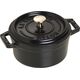 STAUB Garnek STAUB żeliwny mini okrągły 250 ml czarny