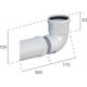 Ricom KOLANO PP 87ST SKRECANE DN80 L500 USZCZ.