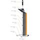 Ricom DEFLEKTOR STALOWY DN80
