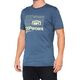 100% T-shirt 100% KRAMER krótki rękaw slate roz. XL (NEW)