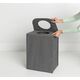 Kosz na pranie Brabantia Laundry To Go 55L antracyt (12 03 81)
