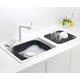 Brabantia Pojemnik do zmywania z ociekaczem SinkSide ciemnoszary 302664