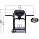 Unimet W-99270 Grill ogrodowy węglowy 43 cm x 43 cm