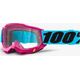 100% Gogle 100% ACCURI 2 LEFLEUR (Szyba Przezroczysta Anti-Fog, LT 88%-92%) (NEW)