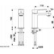 Bateria umywalkowa KFA 4422-815-00 AGAT BATERIA UMYWALKOWA STOJĄCA, CHROM + CLICK CLACK// B-90-00-3-000