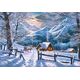Castorland Puzzle 1500 el snowy morning Śnieżny poranek góry