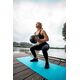 Avento Mata do ćwiczeń fitness jogi czerwona