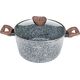 Zilner GARNKI z POWŁOKĄ MARMUROWĄ 15 ELE. ZILNER FOREST ZL-8519