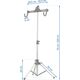 Humberg Stojak rowerowy serwisowy MB2 aluminium srebrny