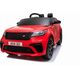 3Z Pojazd Range Rover Velar Czerwony