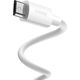 Kabel USB Baseus USB-A - microUSB 1.5 m Biały (BSU2080WHT)