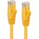 MicroConnect CAT6A UTP 1.5m Yellow LSZH