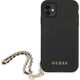 Guess Guess GUHCN61SASGBK iPhone 11 6,1" czarny/black hardcase Saffiano Chain
