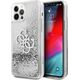 Guess Guess GUHCP12LLG4GSI iPhone 12 Pro Max 6,7" srebrny/silver hardcase 4G Big Liquid Glitter