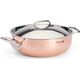 De Buyer De Buyer Prima Matera Saucepot Copper/Steel 28cm curved induct.