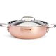 De Buyer De Buyer Prima Matera Saucepot Copper/Steel 28cm curved induct.