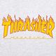 Thrasher Bluza męska z kapturem Thrasher Hood Flame Gre M