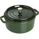 STAUB Garnek STAUB żeliwny okrągły 3.8 ltr zielony