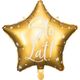 Party Deco Balon foliowy Sto Lat!, 40cm, złoty