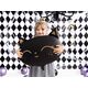 Party Deco Balon foliowy Kotek Czarny 48x36cm