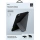 Etui na tablet Uniq UNIQ etui Transforma iPad Pro 12,9" (2021) Antimicrobial czarny/ebony black