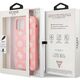 Guess Guess GUHCP12LLSPEWPI iPhone 12 Pro Max 6,7" różowy/pink hard case Peony Collection