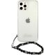 Guess Guess GUHCP12LKPSBK iPhone 12 Pro Max 6,7" Transparent hardcase Black Pearl