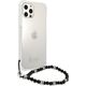 Guess Guess GUHCP12LKPSBK iPhone 12 Pro Max 6,7" Transparent hardcase Black Pearl