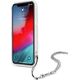 Guess Guess GUHCP12LKSPESI iPhone 12 Pro Max 6,7" srebrny/silver hardcase Peony Chain Collection
