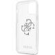 Guess Guess GUHCP12LKS4GSI iPhone 12 Pro Max 6,7" Transparent hardcase 4G Silver Charms Collection
