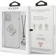 Guess Guess GUHCP12LKS4GSI iPhone 12 Pro Max 6,7" Transparent hardcase 4G Silver Charms Collection