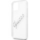 Guess Guess GUHCP12LKTRSVSI iPhone 12 Pro Max 6,7" Transparent hardcase Vintage Script Silver