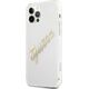 Guess Guess GUHCP12LKTRSVGO iPhone 12 Pro Max 6,7" Transparent hardcase Vintage Script Gold