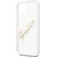 Guess Guess GUHCP12LKTRSVGO iPhone 12 Pro Max 6,7" Transparent hardcase Vintage Script Gold