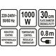 Lund LUND NALEŚNIKARKA 1000W 30CM T67470
