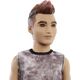 Lalka Barbie Mattel Fashionistas - Stylowy Ken, spodnie w czerwoną kratkę (DWK44/GVY29)