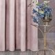 Eurofirany Zasłona Dekoracyjna Velvet Rosa Puder 140x250
