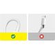 Kabel USB Baseus USB-A - Lightning 1 m Czerwony (BSU2661RED)