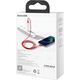Kabel USB Baseus USB-A - Lightning 1 m Czerwony (BSU2661RED)