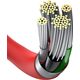 Kabel USB Baseus USB-A - Lightning 1 m Czerwony (BSU2661RED)