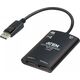 Adapter AV Aten DisplayPort - DisplayPort czarny (VS92DP)