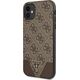 Guess Guess GUHCN61PU4GHBR iPhone 11 6,1" brązowy/brown hardcase 4G Triangle Collection