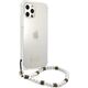 Guess Guess GUHCP12LKPSWH iPhone 12 Pro Max 6,7" Transparent hardcase White Pearl