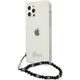 Guess Guess GUHCP12MKPSBK iPhone 12/12 Pro 6,1" Transparent hardcase Black Pearl