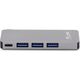 HUB USB LMP 1x SD 1x USB-C PD 1x microSD  + 3x USB-A 3.0 (LMP-USBC-BASEB-6P-SG)